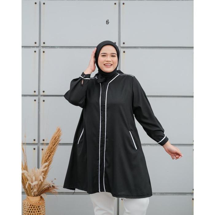 El-Zatta Attire - - Mikha Tunik Atasan Tunik Bigsize Jumbo