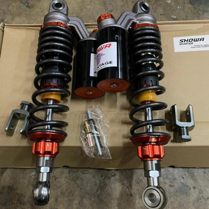 Shock Breaker Belakang Tabung Atas Merek Showa Uk 280Mm