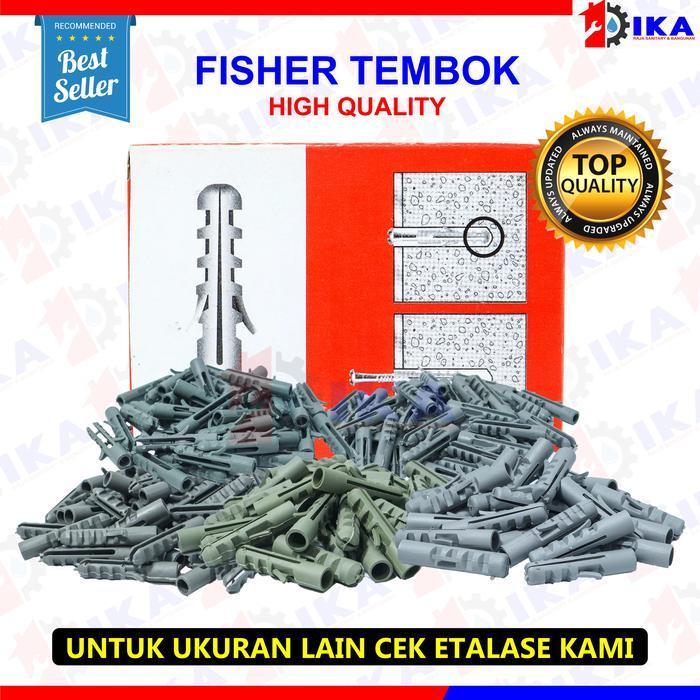Fiser S6 S5 S8 S10 S12 viser lubang dinding kualitas bagus 1 kotak