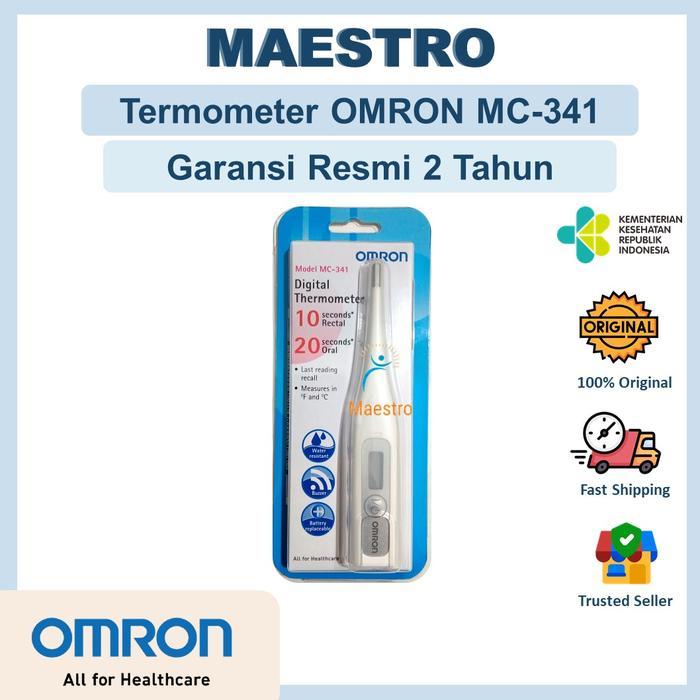 Termometer Digital Omron Mc-343 Thermometer Mc-343F Mc343F Mc343 Terlaris