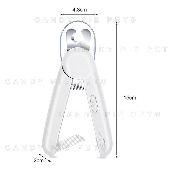 Gunting Kuku Kucing TANPA LED Pemotong Kuku Hewan Potongan Kuku Anjing Potong Kuku Kucing Kelinci