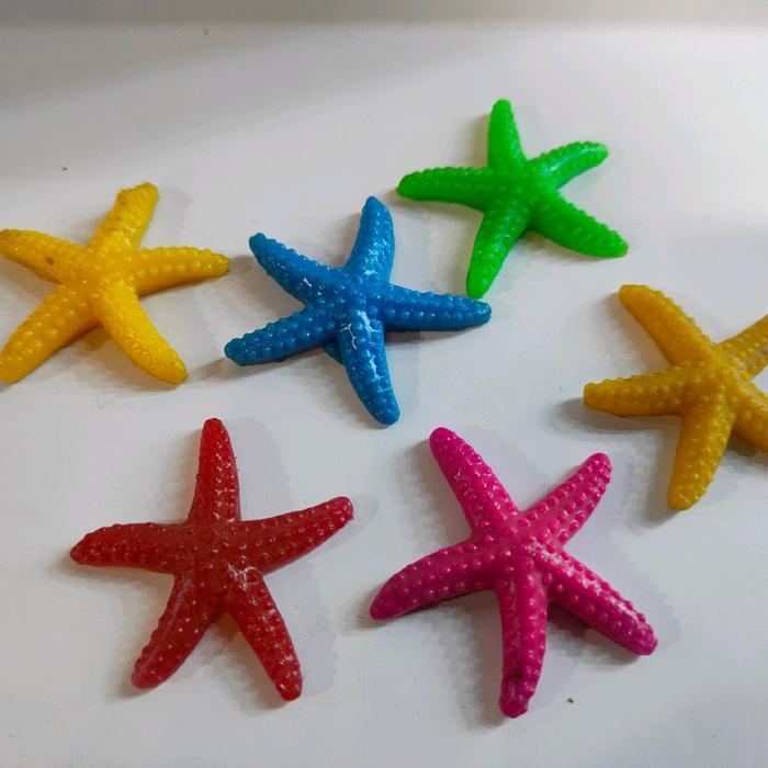 Miniatur bintang laut tenggelam hiasan aquarium aquascape ikan hias dekorasi aquarium