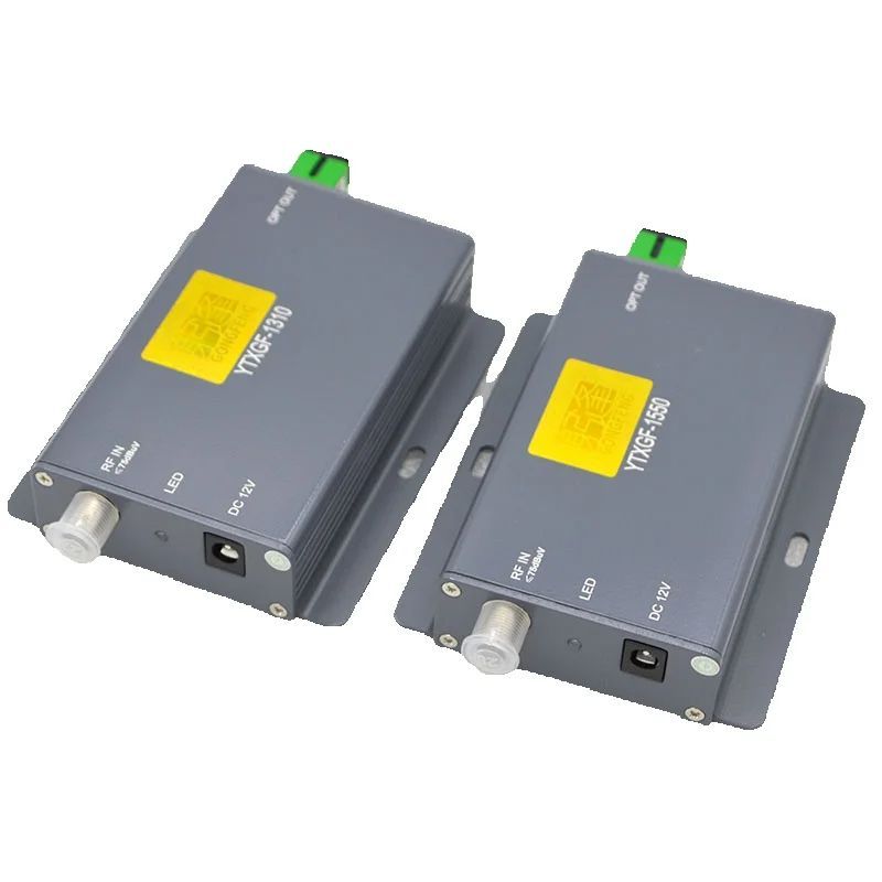 STOK TERBATAS  New FTTH CATV Optical Transmitter 1550nm Indoor Fiber Optic Equipment RF output level