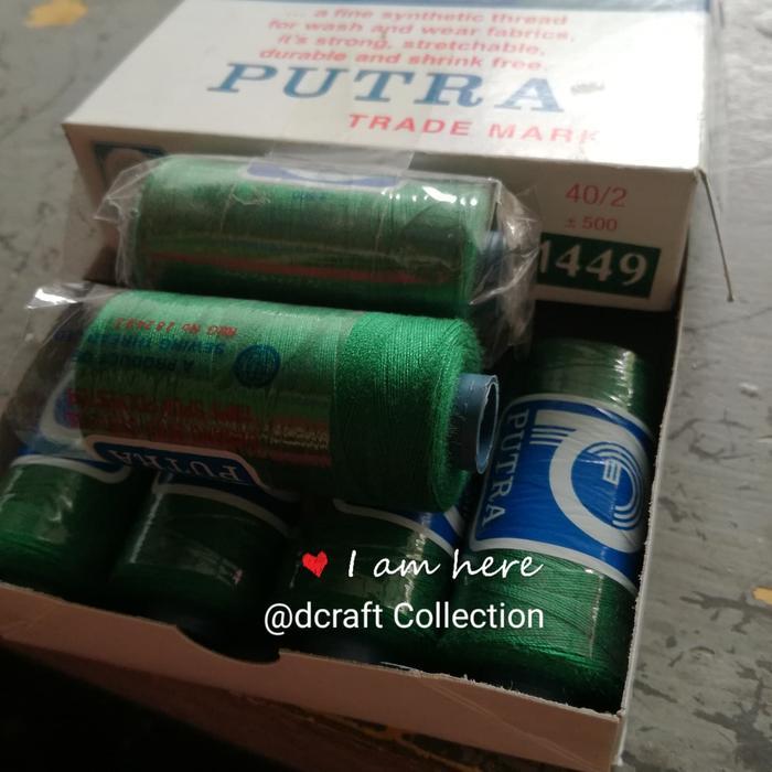 Benang Jahit Hijau 1449