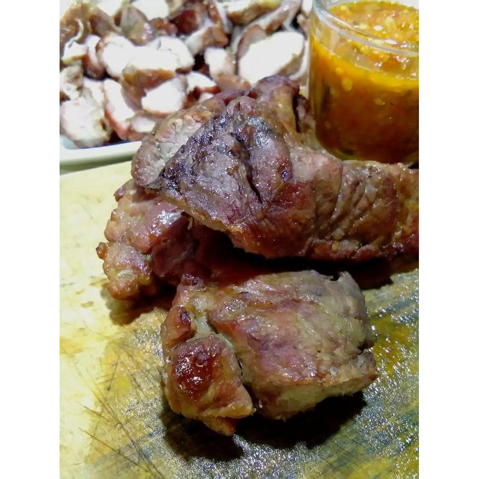 Sei babi asap 500gr daging babi asap khas kupang