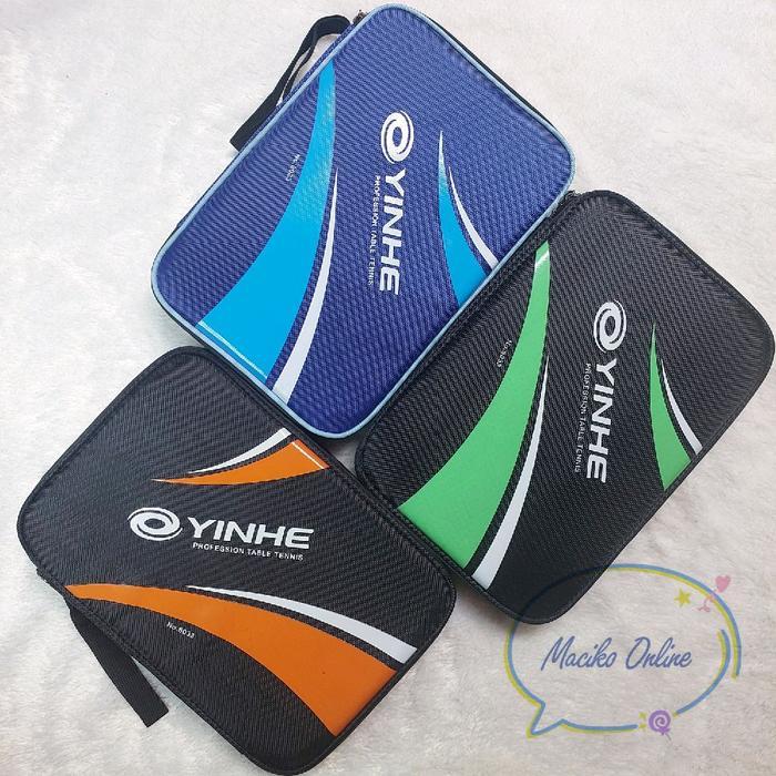 COVER BET YINHE 8033~TAS COVER BET PINGPONG TENIS MEJA YINHE DOUBLE CASE 8033
