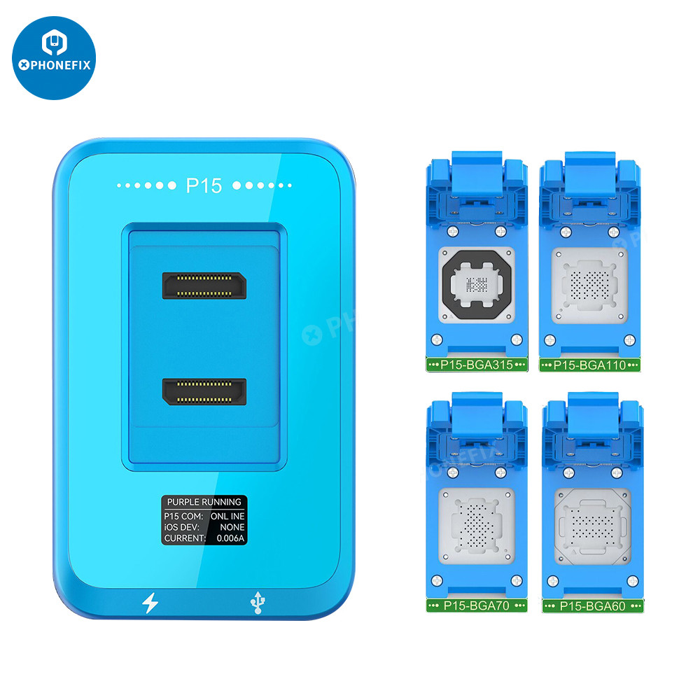 STOK TERBATAS  JC P15 Nand Programmer With BGA315 BGA110 BGA70 BGA60 Module For iPhone 6-15PM iPad M