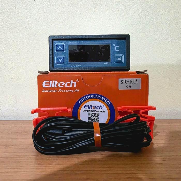TERLARIS Thermostat Termostat Digital ELITECH STC100A Digital Thermostat Termostat ELITECH STC-100A