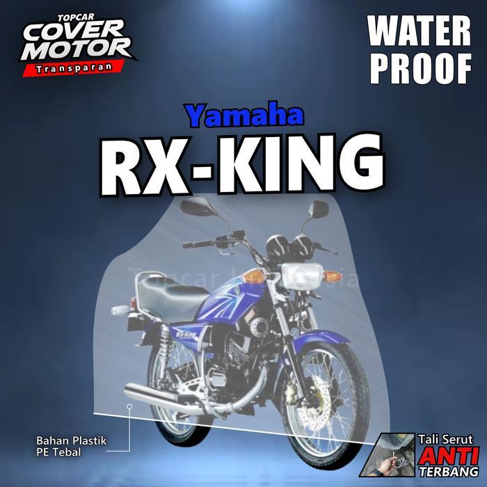Topcar Cover Motor RX King Transparan Waterproof