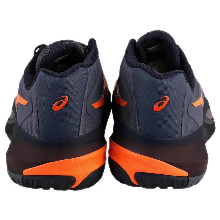 Asics Gel Resolution X Greyish Purple Nova Orange Termurah