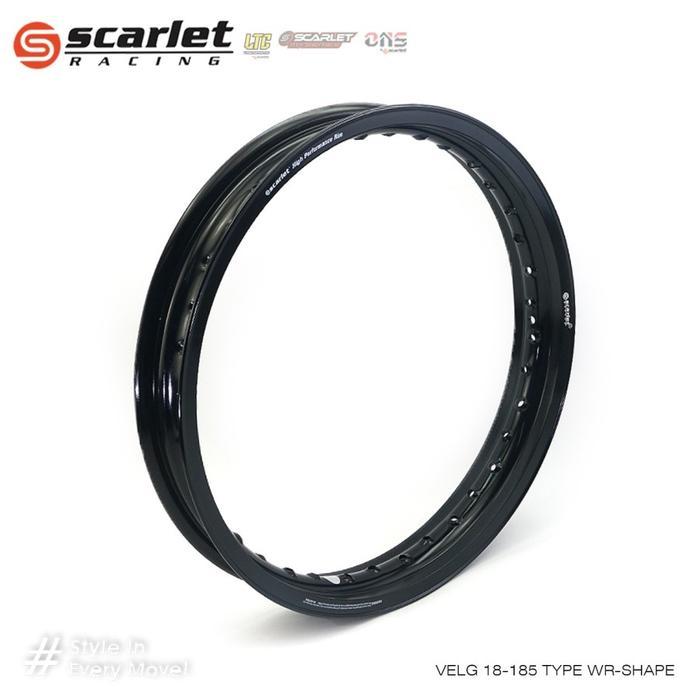 Scarlet Racing - Velg Pelek Rim Alloy Motorcycle Motor Ring 18 185