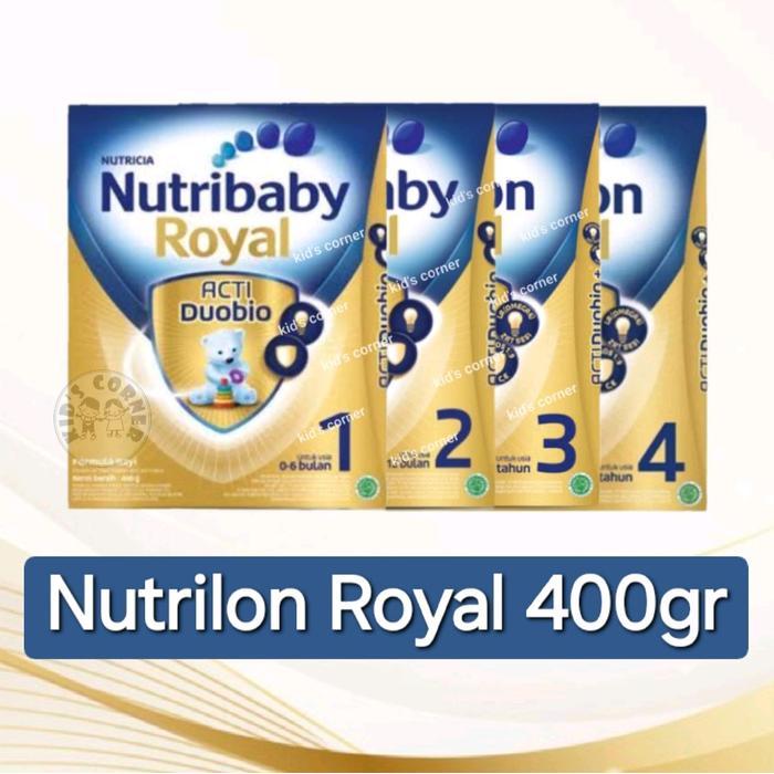 Nutrilon Royal 1/2/3 / 4 400gr box Madu/Vanila,1 - Casebio Nutrilon Susu Pertumbuhan Anak-Anak susu