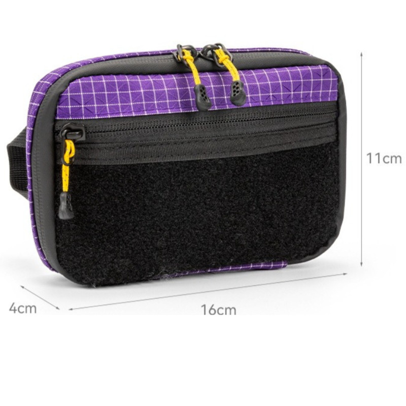 Tactical EDC Storage Bag Dyneema Fabric Waterproof Lightweight Portable Mini Organizer Outdoor