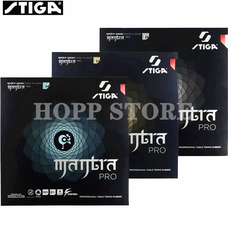 STIGA MANTRA PRO M / H XH Table Tennis Rubber Pips-In Offensive Made in Japan Original STIGA Ping Po