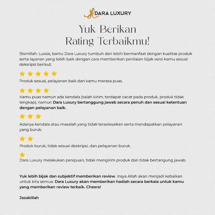 Dara Luxury Alice Jilbab Anak Instan Jersey Premium Hijab Sekolah Anak 5-15 Thn Bergo Sekolah