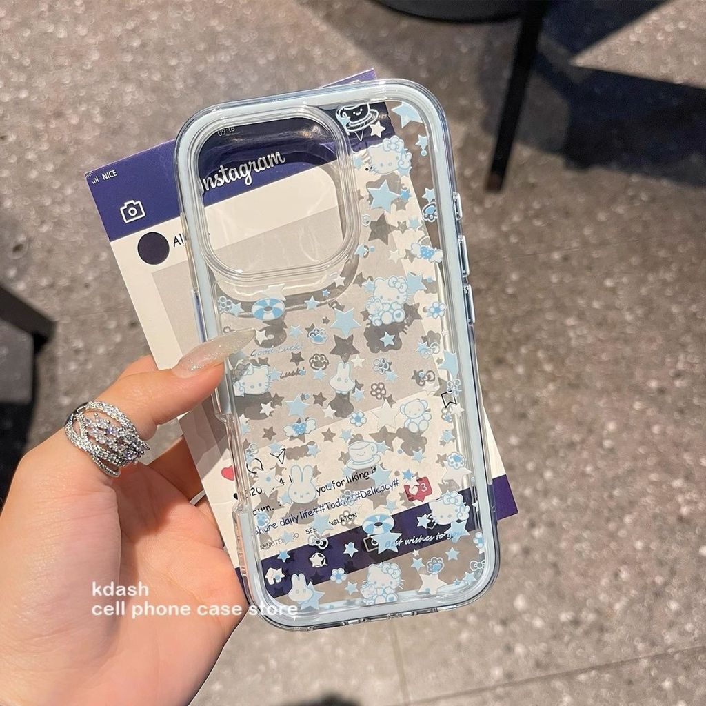 Kelinci Fancy Bintang Bunga Hello Kitty Girl Case Hp Redmi 15 15C 13 13X A3 A5 10C 12C 12 5G 10A 9 9