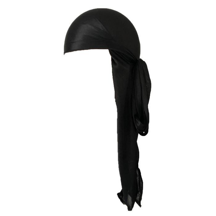 Durag Ikat Kepala Silk Durag Bandana Hip Hop Pirate Hat Bandana Aksesoris Rambut