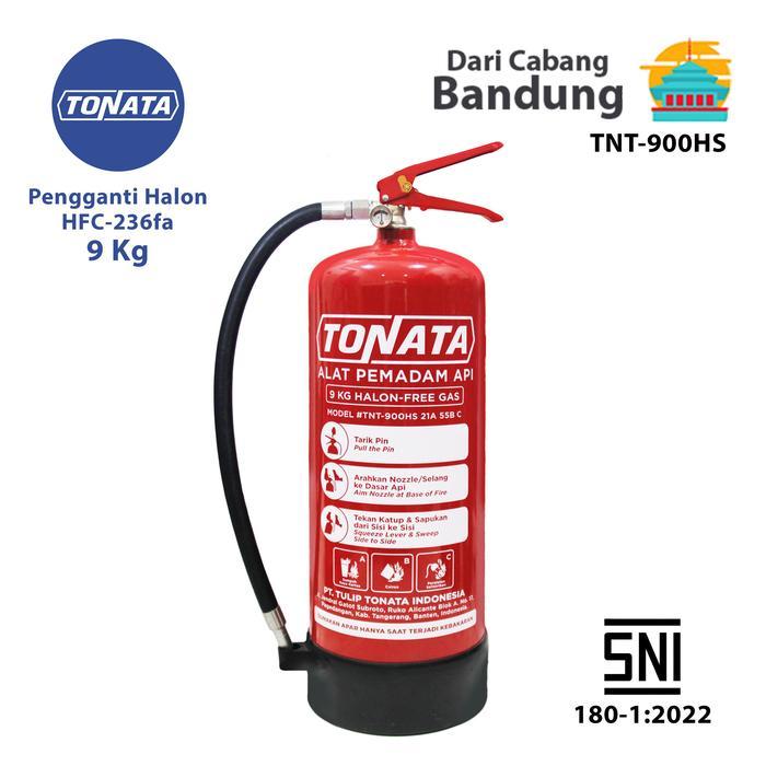 Alat Pemadam Api Tonata SNI / APAR Clean Agent HCFC/HFC9kg
