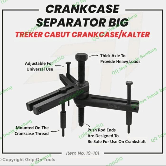 Treker belah mesin - Crankcase separator Big - Grip on
