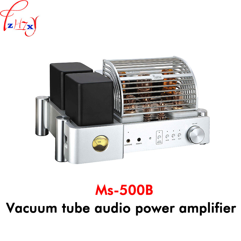 JUAL 1pc Vacuum tube audio power amplifier bile machine MS-500B tube tube machine amplifier tea wave
