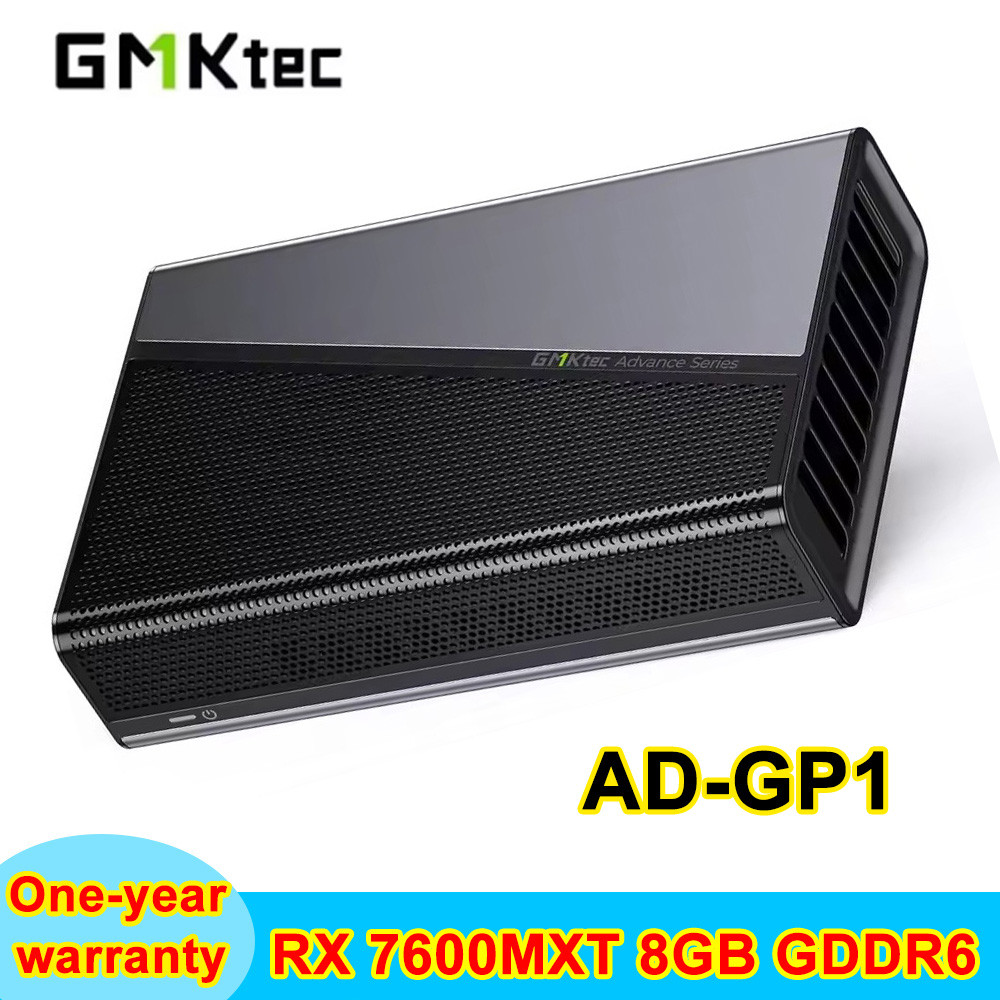 Gmktec Ad-Gp1 Graphics Card Rx 7600M Xt 8Gb Gddr6 Hdmi2.1 Dp2.0 Oculink Pcie4.0 Usb4.0 Quid 4K