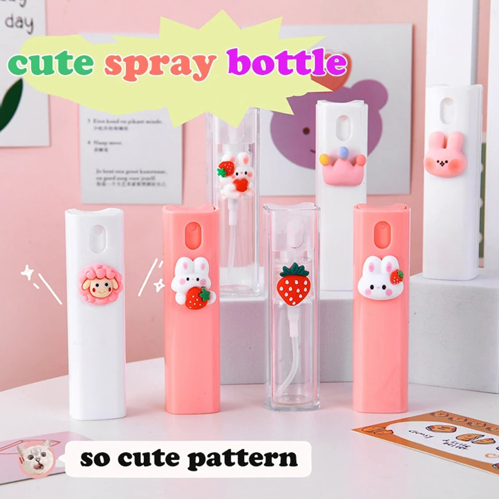 Cute Perfume Bottle 10ml Refillable Mini Spray Bottle Empty Container Tank Cute Oral Spray