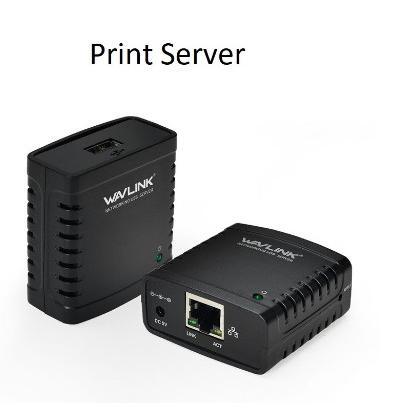 Print Server USB Wavlink 100Mbps Ethernet to USB Sharing Printer