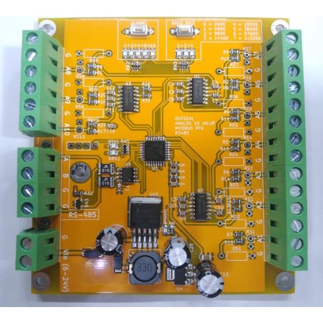 Outseal Analog Input 12Bit Expander Modbus Rtu Rs485