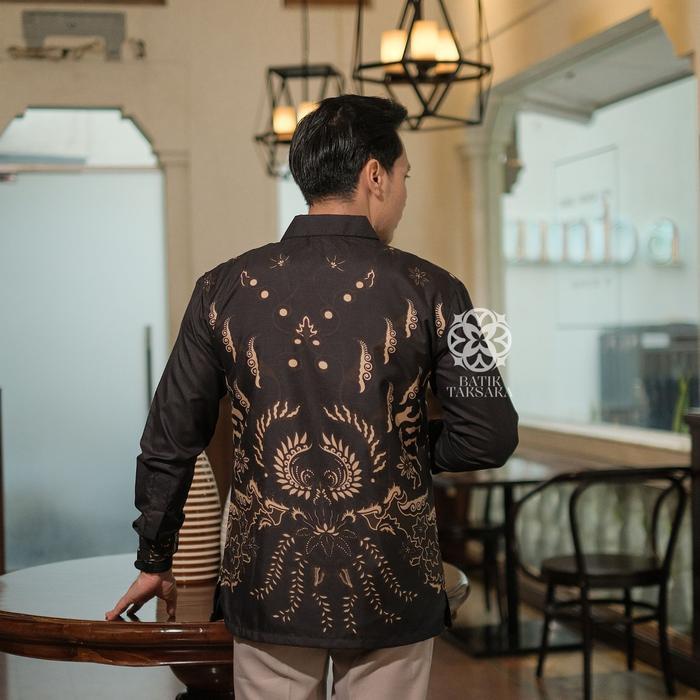 Batik Taksaka Motif PANGESTU Kemeja Batik Lengan Panjang Pendek Batik Elegan