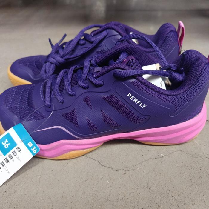 READY Sepatu Badminton shoes sepatu bulutangkis wanita baby pink