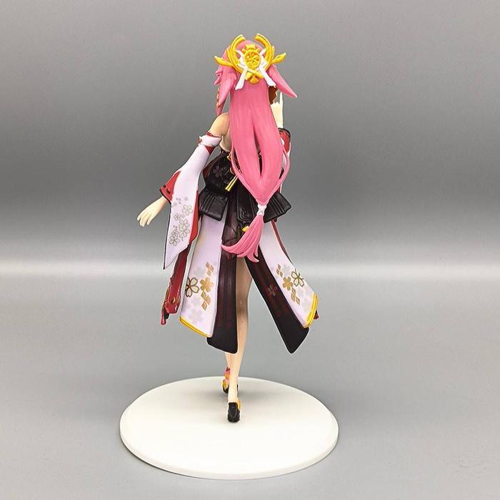 Genshin Impact Yae Miko Venti Action Figure Hutao Zhongli Xiao Kazuha