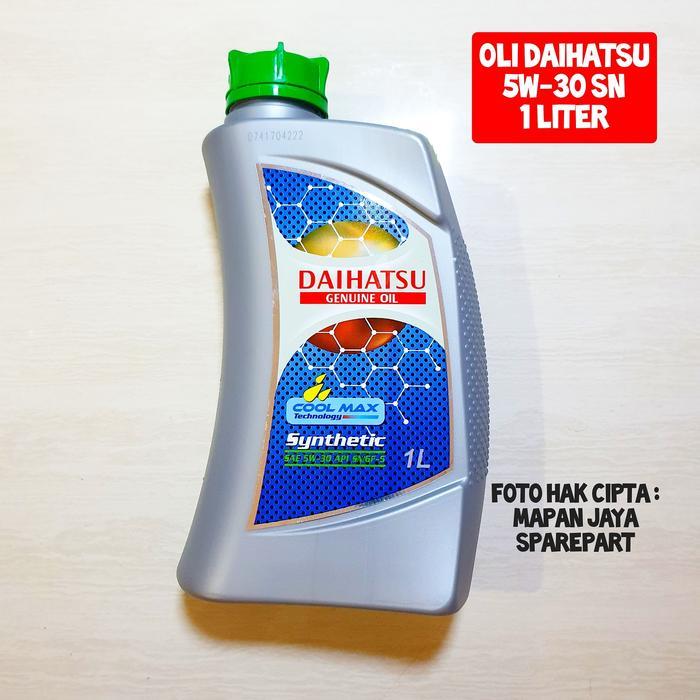 OLI MESIN DAIHATSU 5W-30 API SN SYNTHETIC - 1 LITER