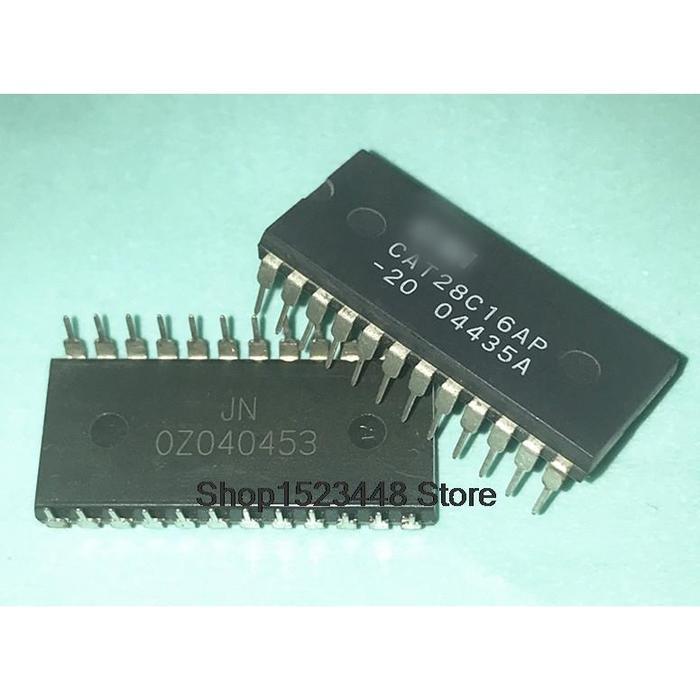 Terbaru New Cat28C16Ap Cat28C16 Cat28C16Ap-20 Dip24 10Pcs/Lot