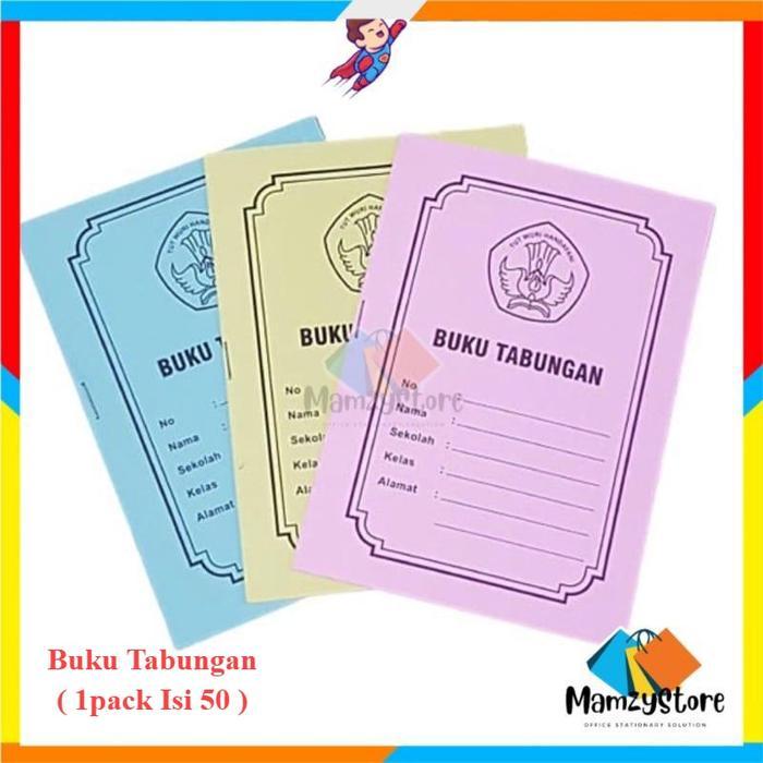 Terlaris Buku Tabungan Anak Sekolah - Catatan Uang, Kredit, Koperasi, Arisan - 1 pack Isi 50 Buku -