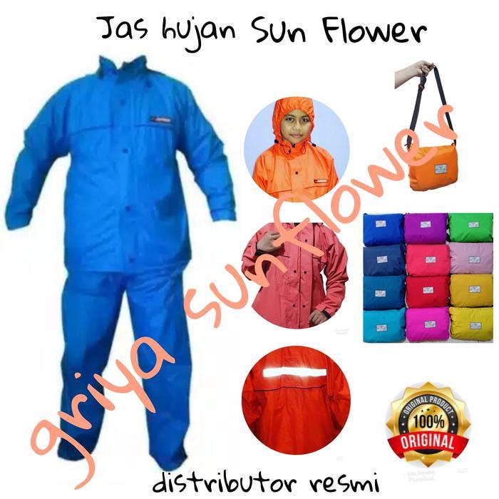 Jas hujan Sunflower Jumbo ( ukuran XXXXL / 4XL)