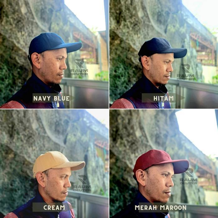 (Raumde) Topi Baseball- Topi Hangout- Topi Grosir Bandung