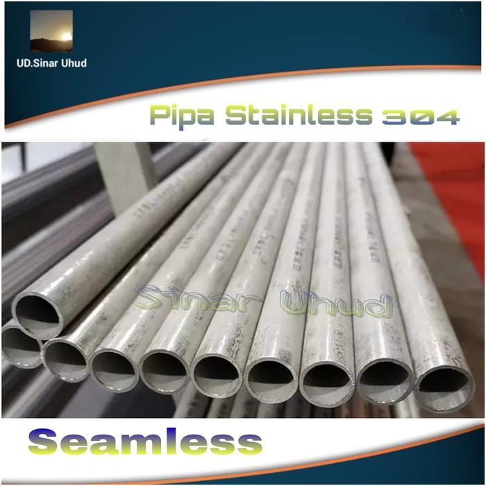 Pipa Tubing Stainless 304 Od 14Mm Id 10Mm Tebal 2Mm Panjang 200Cm