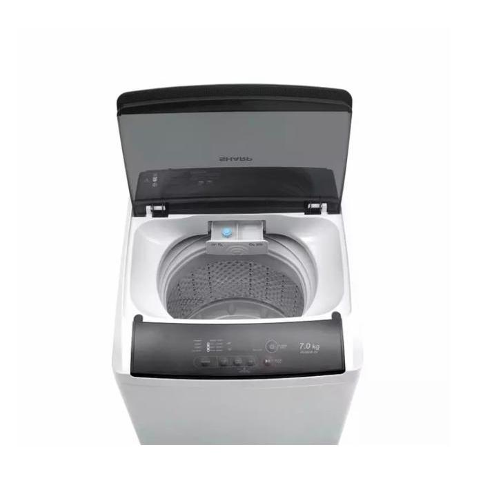 Mesin Cuci Otomatis 1 tabung / Top loading SHARP 7kg