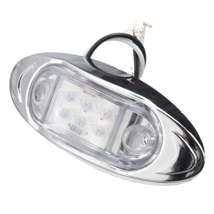 12V 12 LED SIDE MARKER MARKER LIGHTS MERAH / KUNING / PUTIH UNTUK