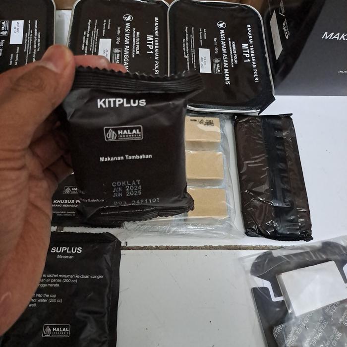 Ransum Mtp Polri (Expired Mei 2026)/Survival Food/Emergency Food Populer