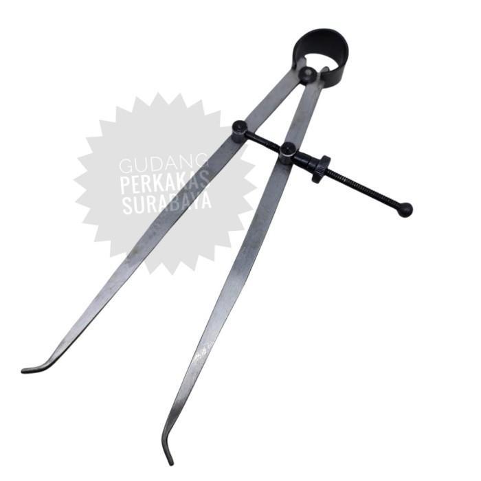 Spring Caliper Inside 10 In Jangka Bubut Dalam Jangka Ukur Inside 10" Populer