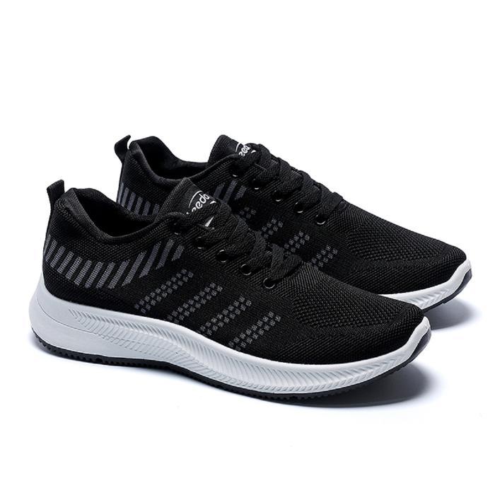 Eiger - Sepatu Sneakers Hitam Pria Sepatu Cowok Casual Sepatu Running Sport Fashion Sepatu Olahraga