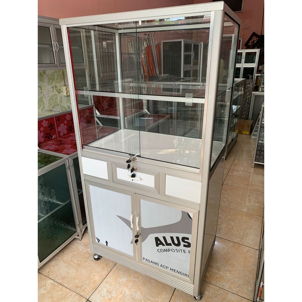 Booth / Etalase / Gerobak Makanan Nasi Laci