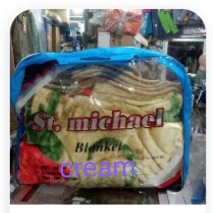 TERLARIS selimut bulu tebal St michael 200 x 220 READY STOCK