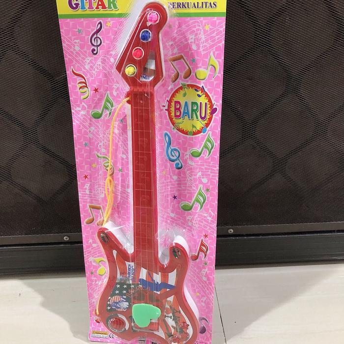Mainan Gitar Anak kecil / Mainan Alat musik Gitar
