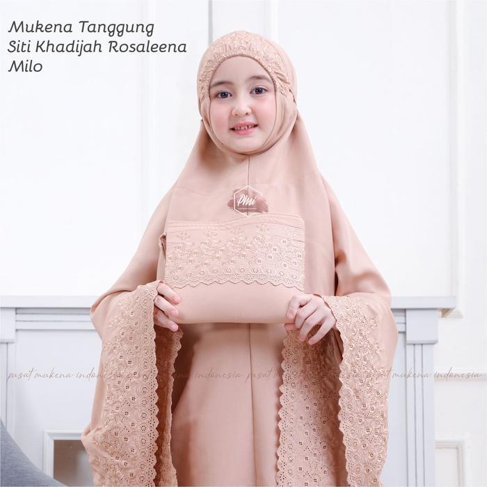 PUSAT MUKENA INDONESIA - MUKENA ANAK SITI KHADIJAH ROSALEENA