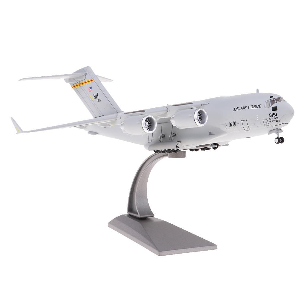 1:200 Alloy C-17 Transport Globemaster III Aviation Airplane Airfreighter 1x