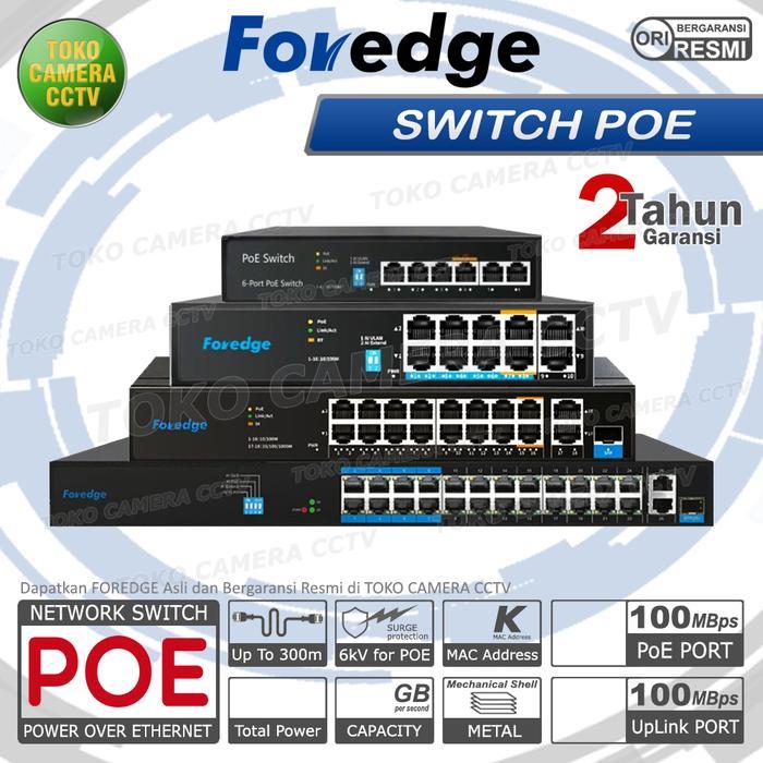 Switch Poe Cctv Unmanaged Ip Camera Poe 2 Uplink