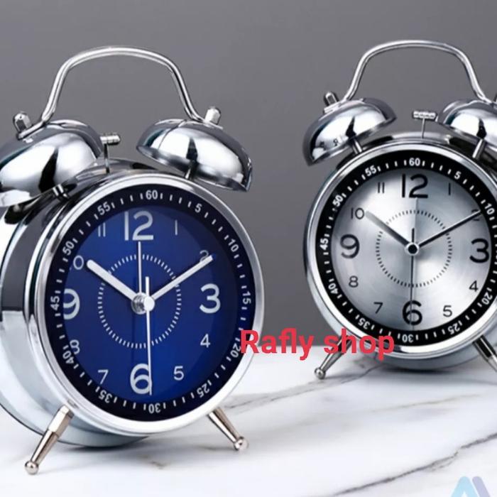 Jam Kring 6115 Biru/Silver