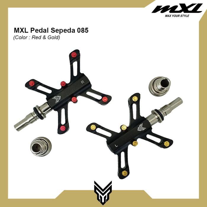 MXL Pedal Sepeda QR 053 Bicycle Pedals Alloy Stainless MTB Road Bike